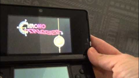 Chrono Trigger working ROM for DS on 3DS video