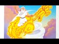 قصة إيليا وعربة من نار