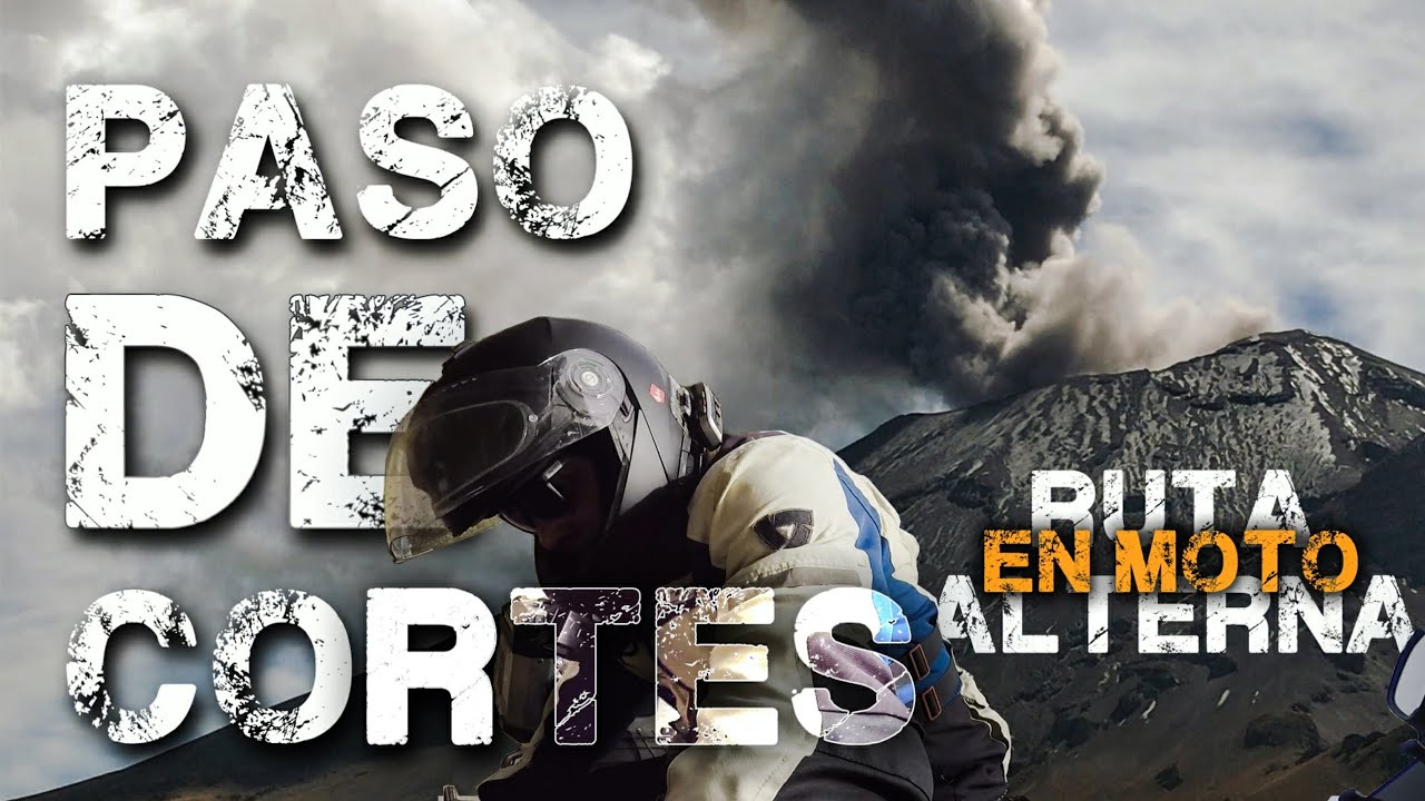 Paso de Cortes,  ruta alterna en moto.   Parque nacional IZTA-POPO