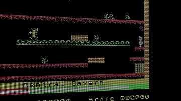 Zx Spectrum manic miner level 1 3d test