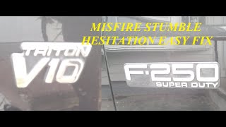 2000 Ford F250 Triton V10 common vacuum leak