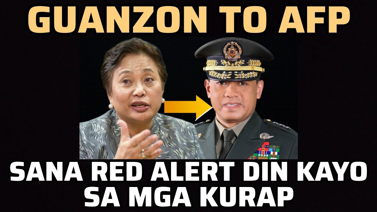 GUANZON PINITIK ANG AFP | SANA RED ALERT DIN KAYO LABAN SA MGA KURAP ...