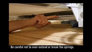 BakeMax BMCRS / BMFRS Reversible Dough Sheeter Scraper Removal and Installation