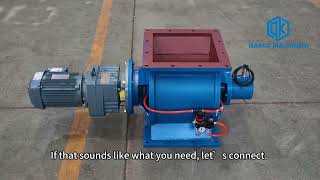Custom Air‑Seal Rotary Airlock Valve | Zero‑Leakage For Positive‑Pressure Pneumatic Conveying#darko