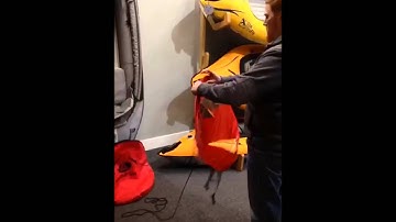 Folding the RapidUp Kayak Sail 2015