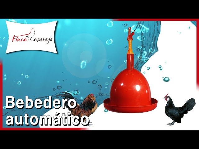 Vídeo Bebedero automático para aves de corral