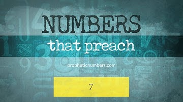 7 - "The Spirit of God" - Prophetic Numbers