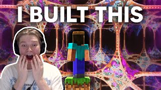 MINDBLOWN *How I Built the 4th Dimension in Minecraft* REACTION!
