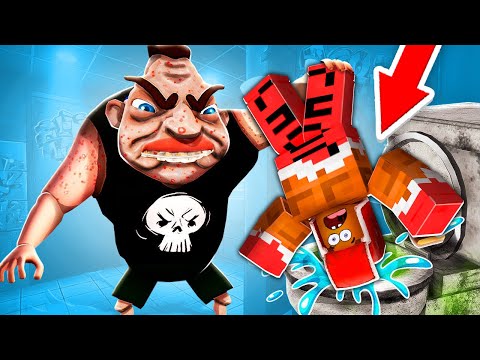 Моего Друга Лёню *Жёстко* Побил *Злой* Хулиган В Школе В Roblox ! Владус