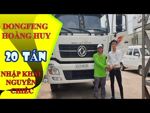 Đánh giá xe tải 4 chân, Dongfeng hoàng huy ISL 315 tải 17T9, nhập khẩu nguyên chiếc .