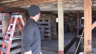Episode 2 - Leveling The Barn by The Mansfield Barn 2,567 views 4 years ago 3 minutes, 33 seconds