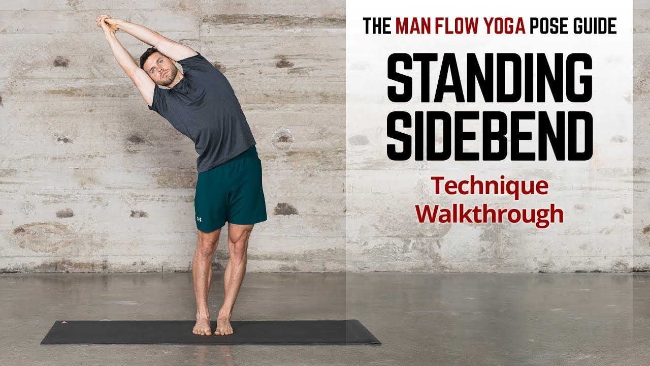 Standing Sidebend Pose Guide Technique Walkthrough - YouTube