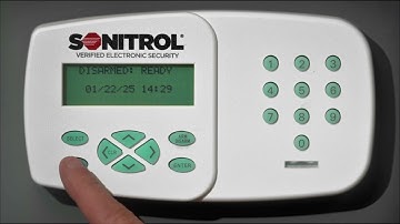 How to send a test signal from your keypad - Sonitrol Keypad Overview