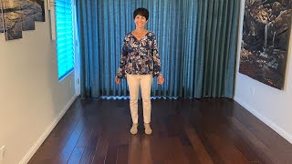 El Paso partner dance demonstration and tutorial by Stephie