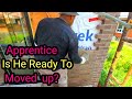 Bricklaying  with apprentice   can we move him up