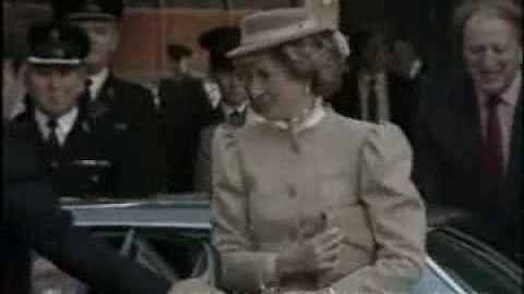 Princess Diana in Belfast, Ireland