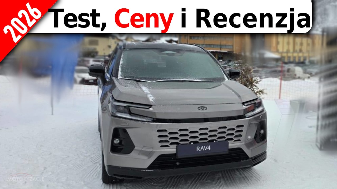 Toyota RAV4 2026 - Król SUV-ów powraca! | Test, Ceny i Polska Premiera
