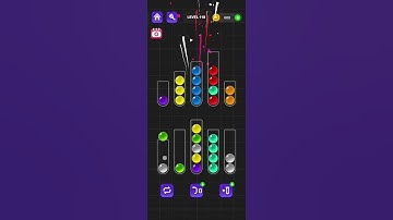 Ball Sort Master Level 118 #ballsortmaster #ballsortmastersolution #puzzlegame #gaming #games
