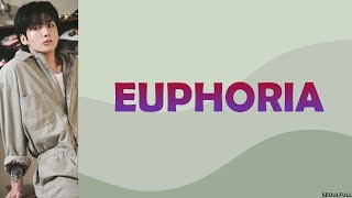 JUNGKOOK (정국) 'Euphoria' 가사 Lyrics | Jungkook of BTS (방탄소년단) | Color Coded Lyrics (Eng/Rom/Han)