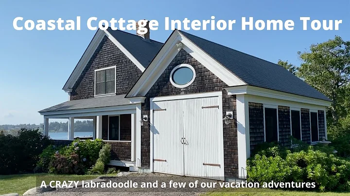 A cozy Maine cottage home tour and Harpswell Maine...