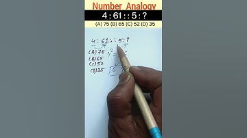 Number Analogy Reasoning Short Tricks | #reasoning short tricks #rrbntpc#rrb #ssccgl #rrbgd #sscchsl