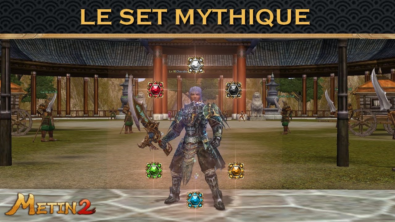 METIN2 FR  BIEN FAIRE SON SET MYTHIQUE  VIDO TUTO