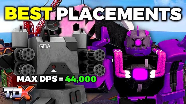 How To Maximize XWM Turret DPS in Endless Mode! (Placements Tutorial) | Roblox TDX