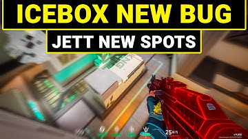 ICEBOX NEW BUG | Jett New Pixel Spots #valorant #icebox #bug #spots