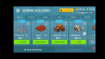 Buying Big Ben in block craft