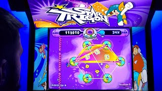 Star Trigon Arcade Cabinet MAME Gameplay w/ Hypermarquee