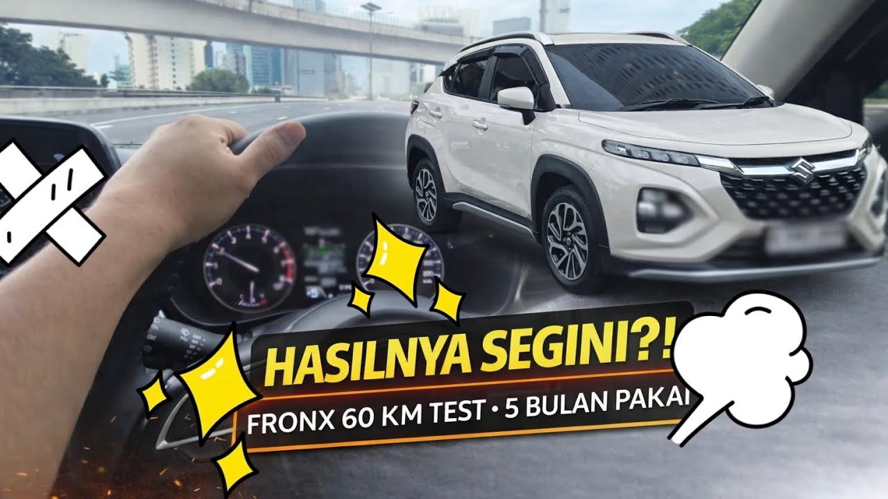 MASIHKAH IRIT?? Tes Konsumsi BBM Suzuki Fronx GX Manual! Setelah 5 Bulan Pakai, Hasilnya Segini...