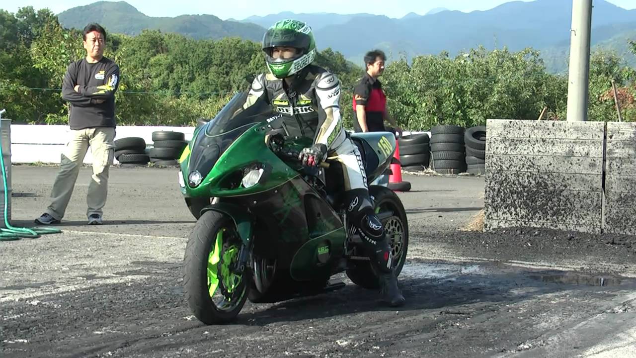 ZX12R Drag NA@9.6-2 - YouTube