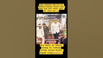 egi minta uang jajan saat kdm lagi rapat #kdm #kangdedi #dedimulyadi #fyp #shorts #trending