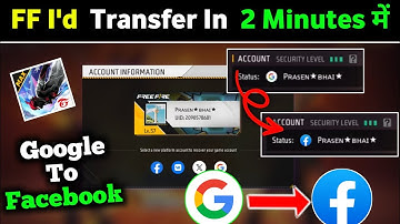 How to Transfer Free Fire Accounts from Google to Facebook ✅ || free fire account recovery 2025