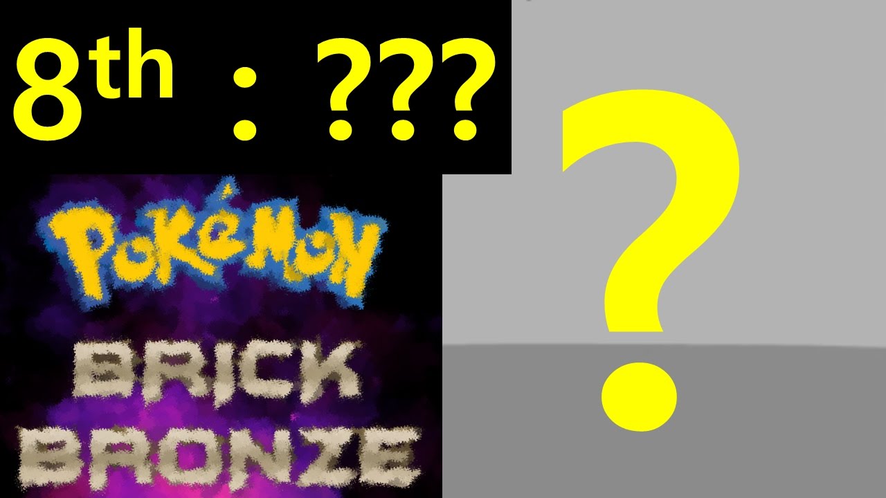 8번째 체육관은 무슨 타입일까? - 포켓몬 브릭 브론즈 102화(roblox pokemon brick bronze - 8th GYM TYPE?) / 크리도