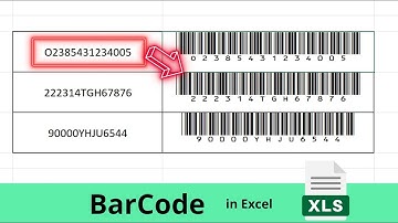How to Create Barcodes in Excel  || Barcode Generator