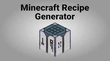 Minecraft Recipe Generator - Advanced Crafter (AClib)