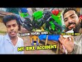 Live accident of zx10r  duke 390  total loss superbike  theuk07rider replied me