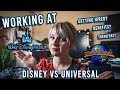 Working at Disney World VS Working at Universal Studios | DISNEY VS UNIVERSAL