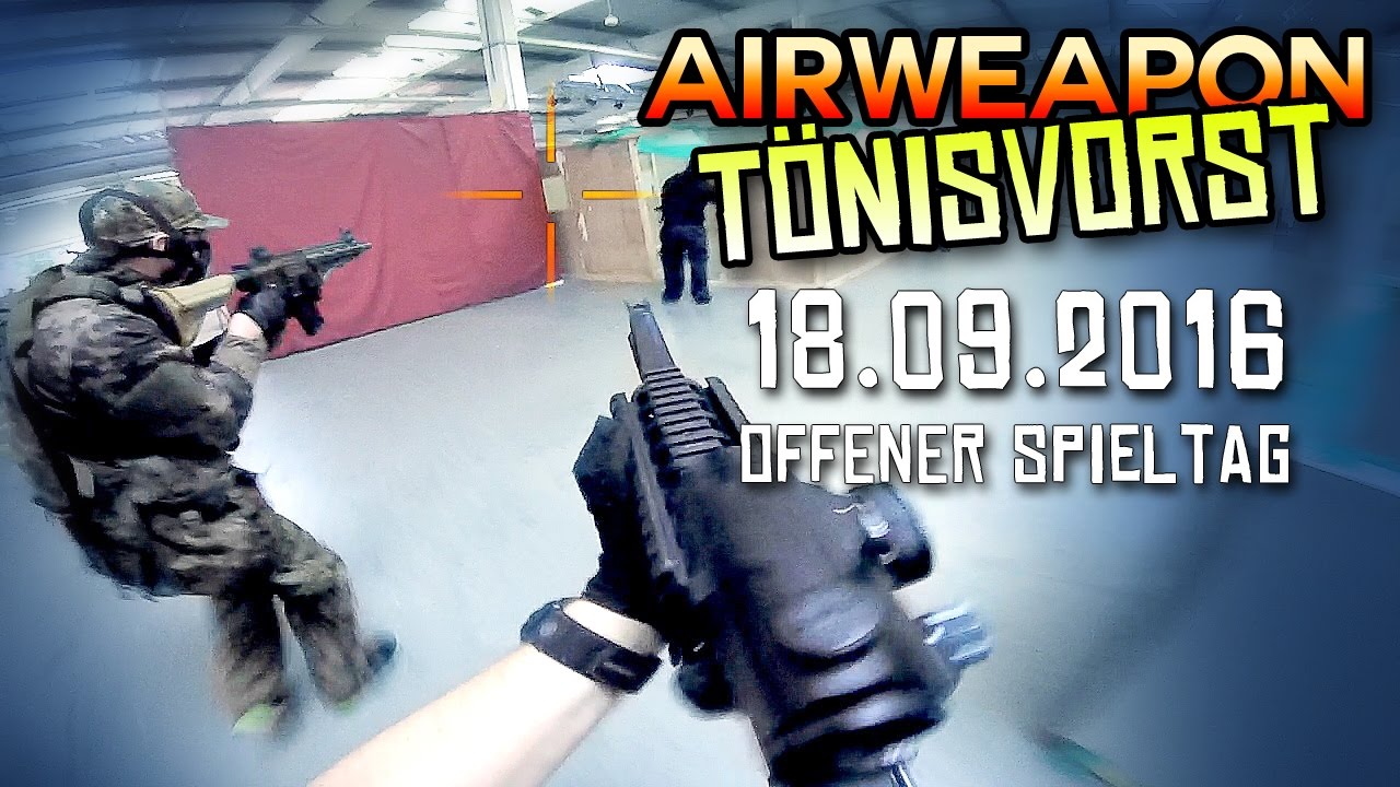 Airweapon Tönisvorst 18.09.2016 - Airsoft Hit Compilation - WE/RATech ...