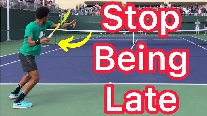 How To Stop Feeling Late On Your Forehands & Backhands (Easy Tennis Timing Solution)
