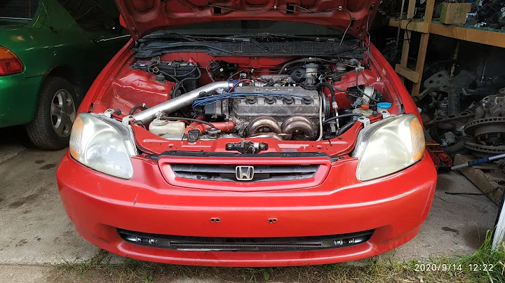 D16Z6 Turbo swapped into EK complete