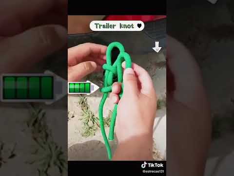 عقد حبل للجر  