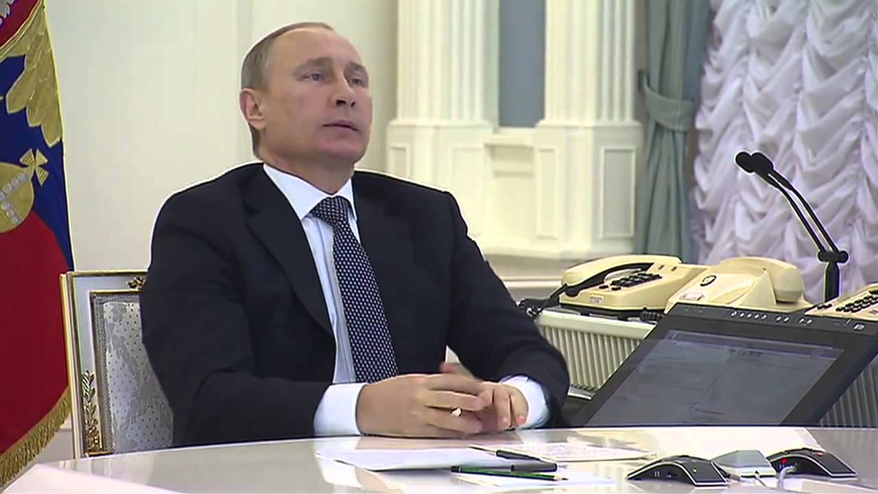 Путин запустил ракету-носитель тяжёлого класса «Ангара-А5» 23.12.2014