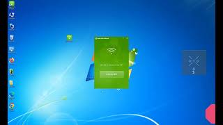 تحويل الكمبيوتر الي راوتر وايرلس واي فاي برنامج  Baidu WiFi Hotspot #wifi