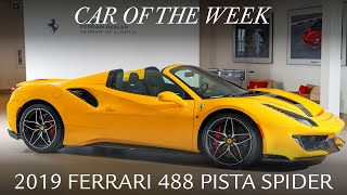 Car of the Week: 2019 Ferrari 488 Pista Spider (UC1697)