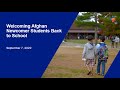Archived Webinar: Welcoming Afghan Newcomer Students Back to School