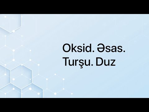 Video: LiBr turşudur, yoxsa əsas?