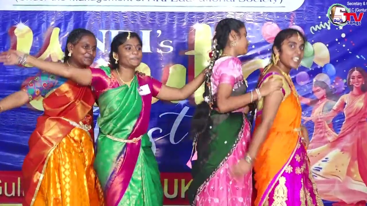 Akasam Song | Youth Fest Celebrations | NRI Jr College |  Cherukupalli | NRI Colleges | 2025