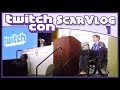 TwitchCon Vlog - Day 1 Streaming With Disabilities Panel And Gaming Lab